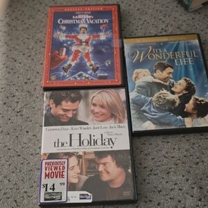 Christmas Vacation, It's a Wonderful Life, The Holiday DVD Set
